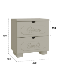 Тумба прикроватная ДримСтар ДС-14