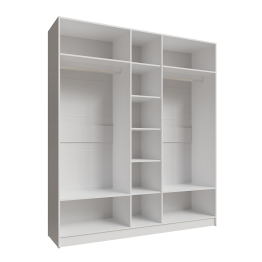 Распашной шкаф с зеркалом Мадрид 2.0