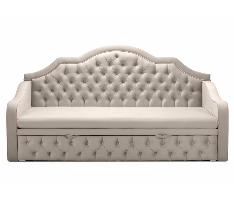 Диваны кровати со спальным местом, Софа Инфинити с ящиком, микровелюр