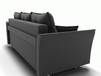 Прямой диван Пандора,еврокнижка,велюр