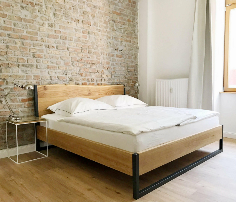 Кровати 120 см, Кровать в стиле лофт Ардено 1.2