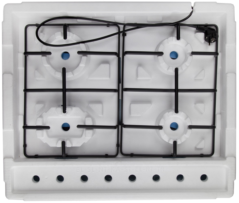 Встраиваемые варочные панели, Газовая варочная панель Konigin Spark 604 BME