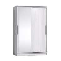 Шкафы-купе 2-х дверные, Шкаф-купе 2-дв  Strike 1350 зеркало/лдсп  (в2105*ш1350*г595)