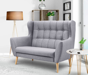 Диван прямой нераскладной Фиджи, рогожка