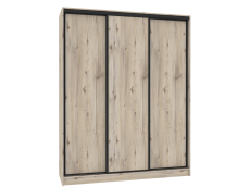 Шкафы-купе, Шкаф-купе 3-дв  Домашний 1800 лдсп/лдсп  (в2295*ш1800*г595)