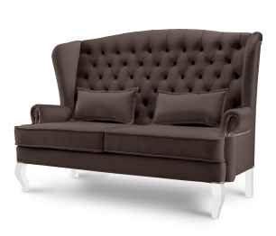 Диван прямой нераскладной  Лорд, микровелюр