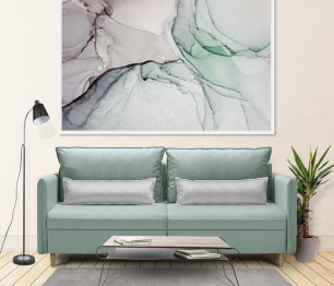 Диван кровать Оливер 160, микровелюр