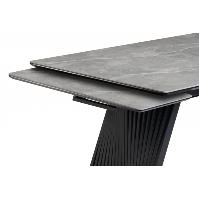 Обеденные столы, Керамический стол Вейв new 160(220)х89