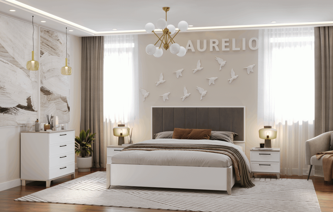 Прикроватные тумбы, Модульная система AURELIO (модуль 41) Тумба прикроватная