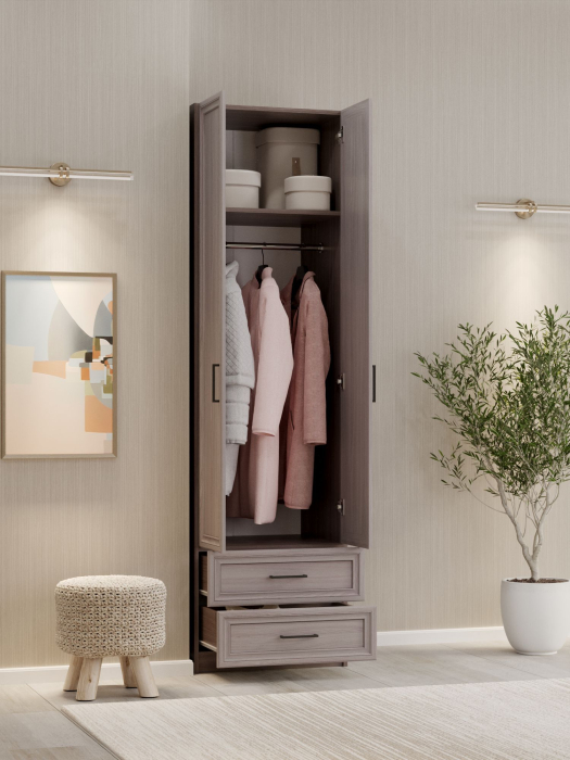 Для одежды, Шкаф распашной МДФ ШК-2/5