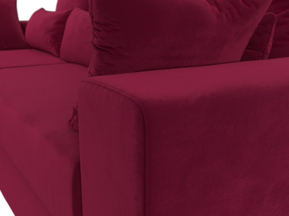 Офисные диваны, Угловой диван Майами левый угол, микровельвет