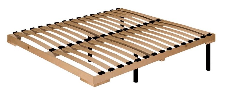 Кровати, Кровать с ортопедическим основанием (дерево) Айрис 307 Люкс 160х200, дуб