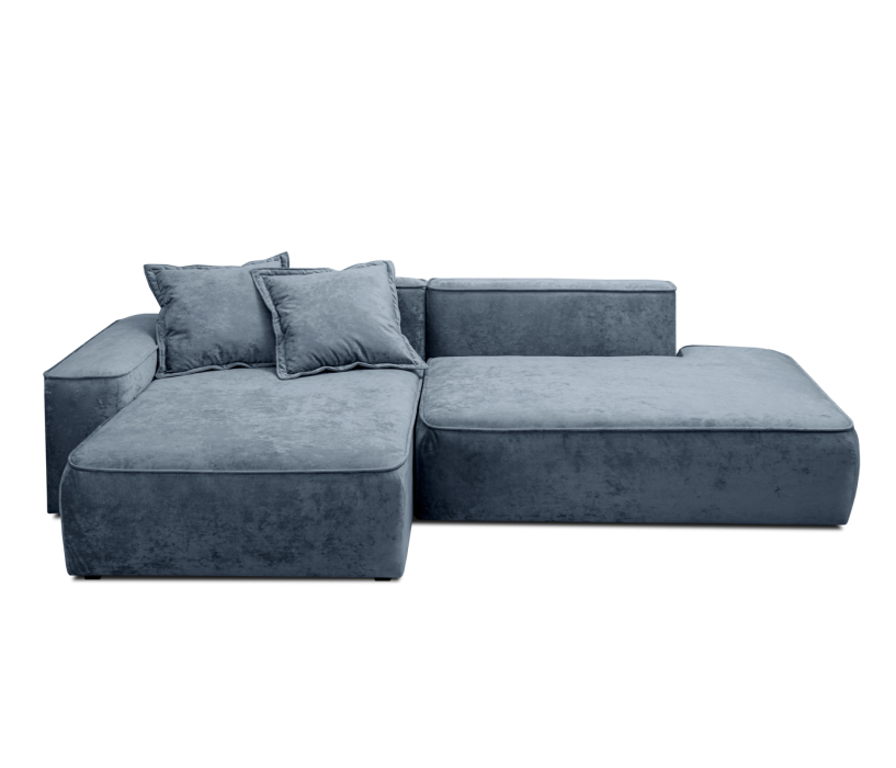 Диваны еврокнижки, Диван угловой "Бали"со спальным местом, микровелюр