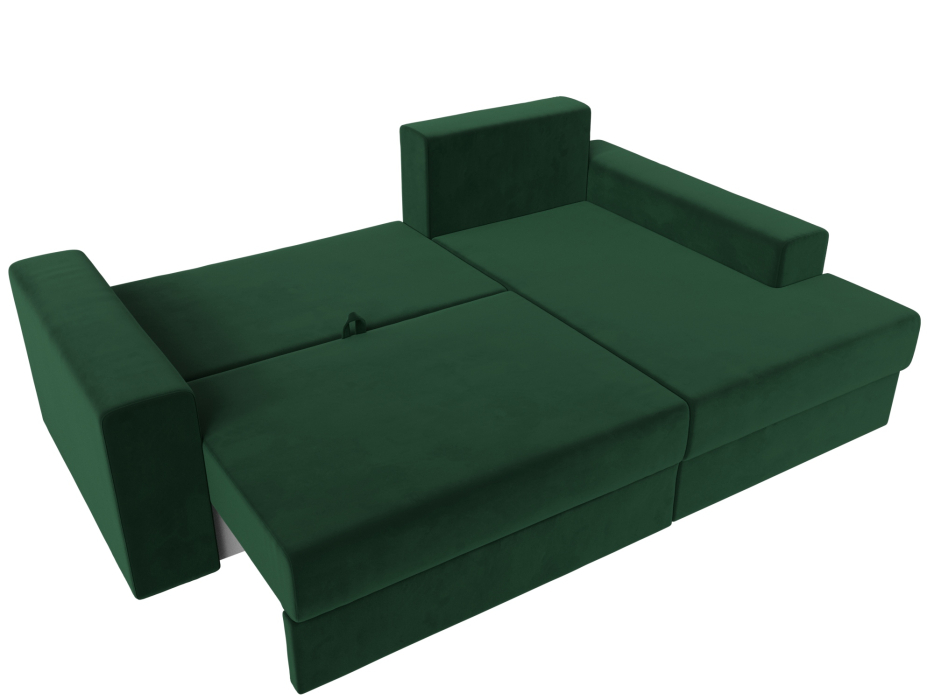 Диваны угловые в гостиную, Угловой диван Майами правый угол, велюр