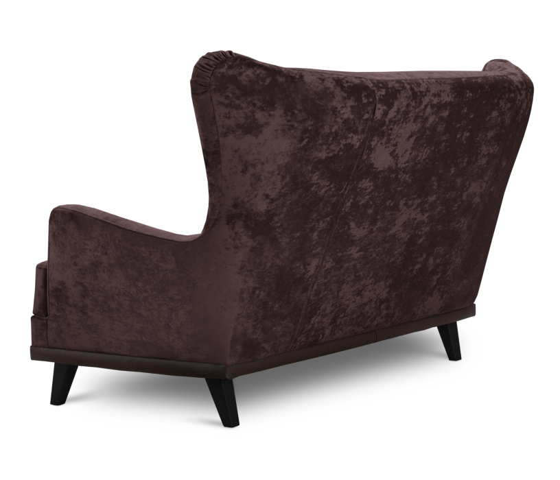 Дизайнерские диваны для гостиной, Диван прямой нераскладной Ритм, плюш