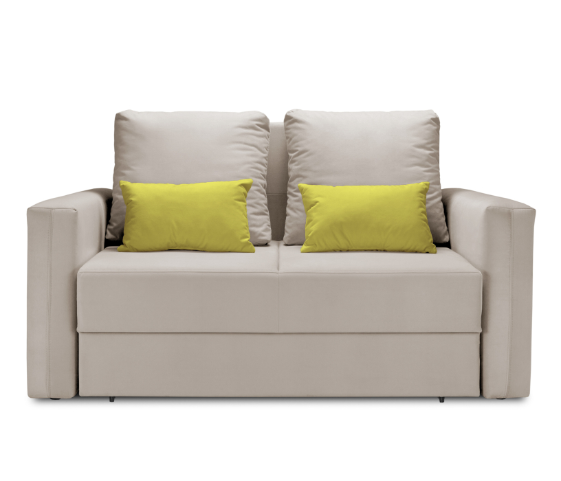 Дизайнерские диваны для гостиной, Диван кровать прямой "Крафт" 1,4