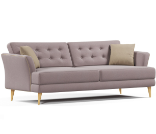 Диван прямой нераскладной Питсбург, велюр