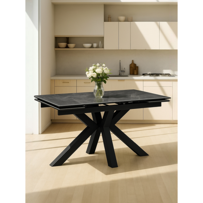 Обеденные столы, Керамический стол Бронхольм 140(200)х80х77