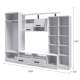 Стенка в гостиную Оскар-5