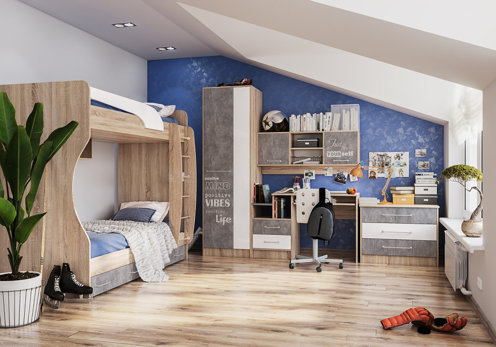 Шкафы одностворчатые, Шкаф Колибри 