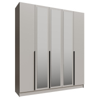 Шкафы распашные, Распашной шкаф с зеркалом Мадрид 2.0