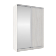 Шкафы-купе 2-х дверные, Шкаф-купе 2-дв  Домашний 1600 зеркало/лдсп  (в2295*ш1600*г595)