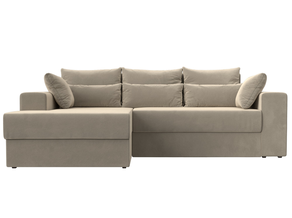 Офисные диваны, Угловой диван Майами левый угол, микровельвет