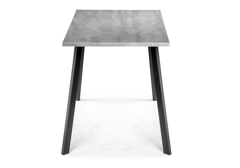 Обеденные столы, Стол деревянный Тринити Лофт 140 22 мм (матовый черный)