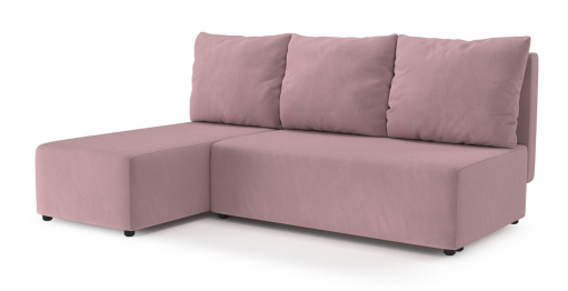 Угловой диван Каир Lux, велюр, левый