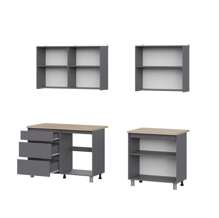 Кухонные гарнитуры, Готовая кухня Денвер 2 м