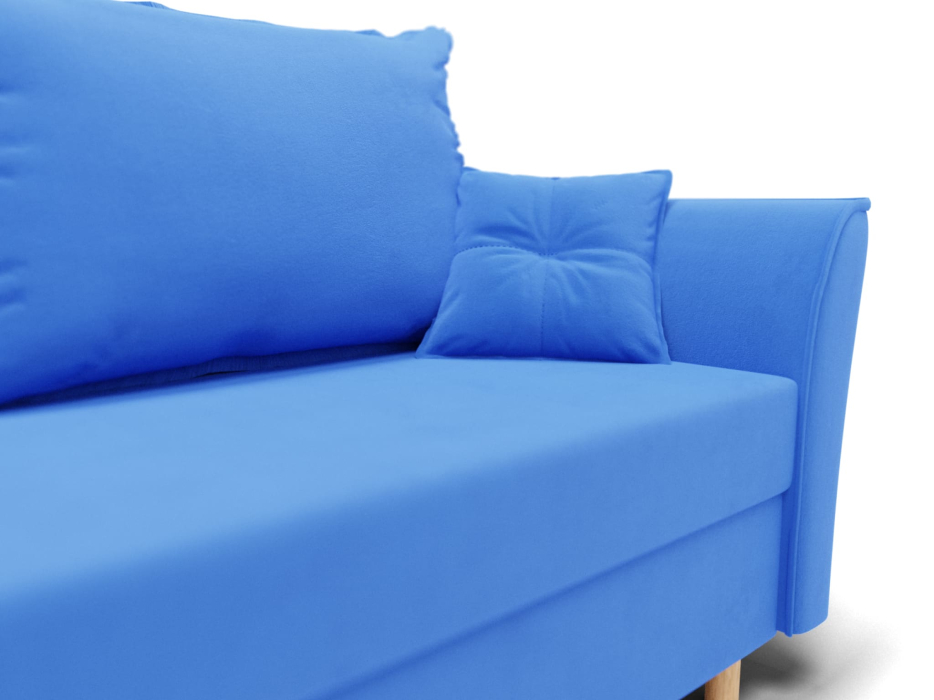 Диваны еврокнижки, Прямой диван Наоми,еврокнижка,велюр