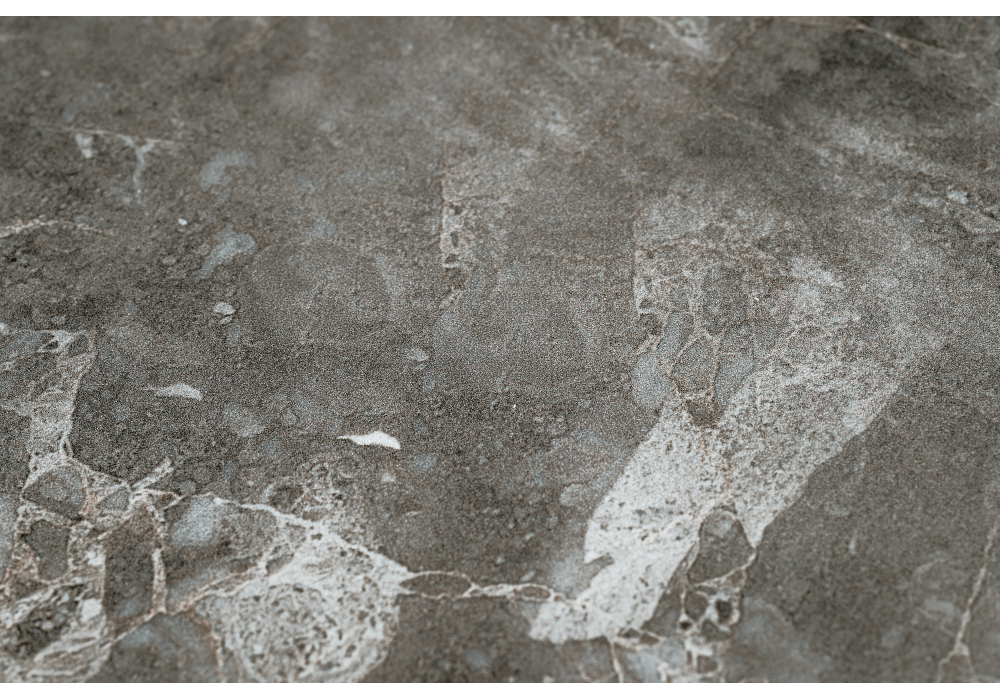 Обеденные столы, Стол стеклянный Агни 110 королевский мрамор/черный матовый 