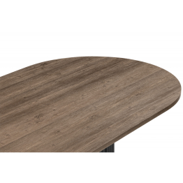 Стол Барон О 160 х 90 (черные ноги)