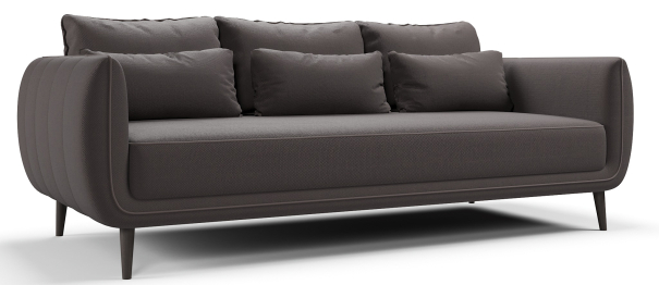 Диван прямой нераскладной Корсика,велюр