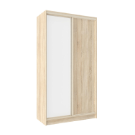 Шкафы-купе 2-х дверные, Шкаф-купе 2-дв  Домашний 1200 зеркало/лдсп  (в2295*ш1232*г595)