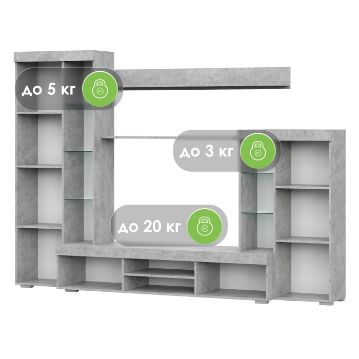 Стенки для гостиной, Гостиная Swede