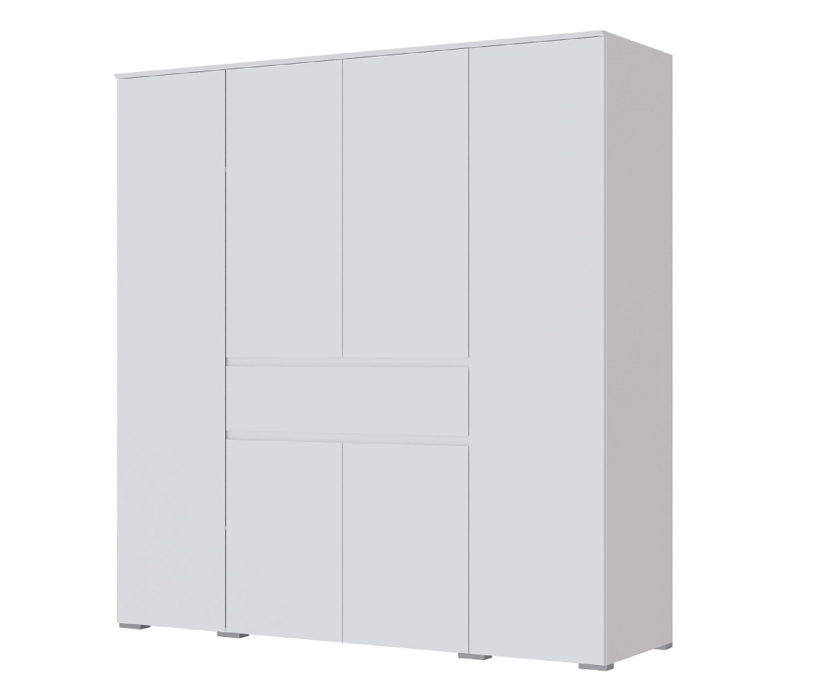 Шкафы распашные, Шкаф четырехстворчатый Плейона