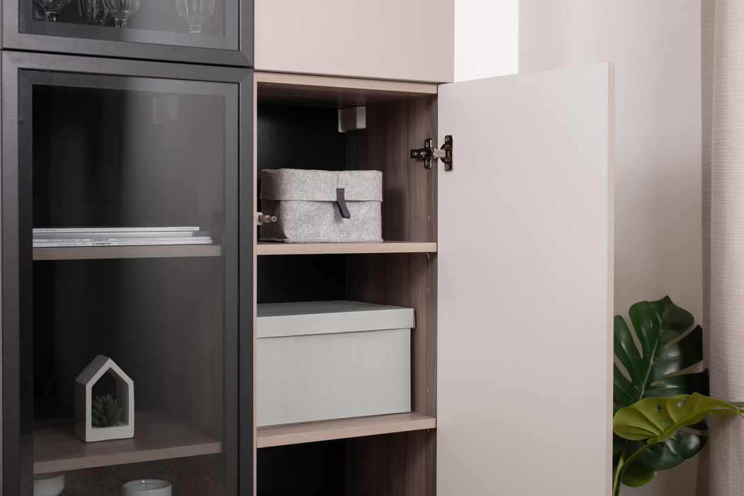 Настенные полки, Шкаф навесной Роквуд 16.322.01