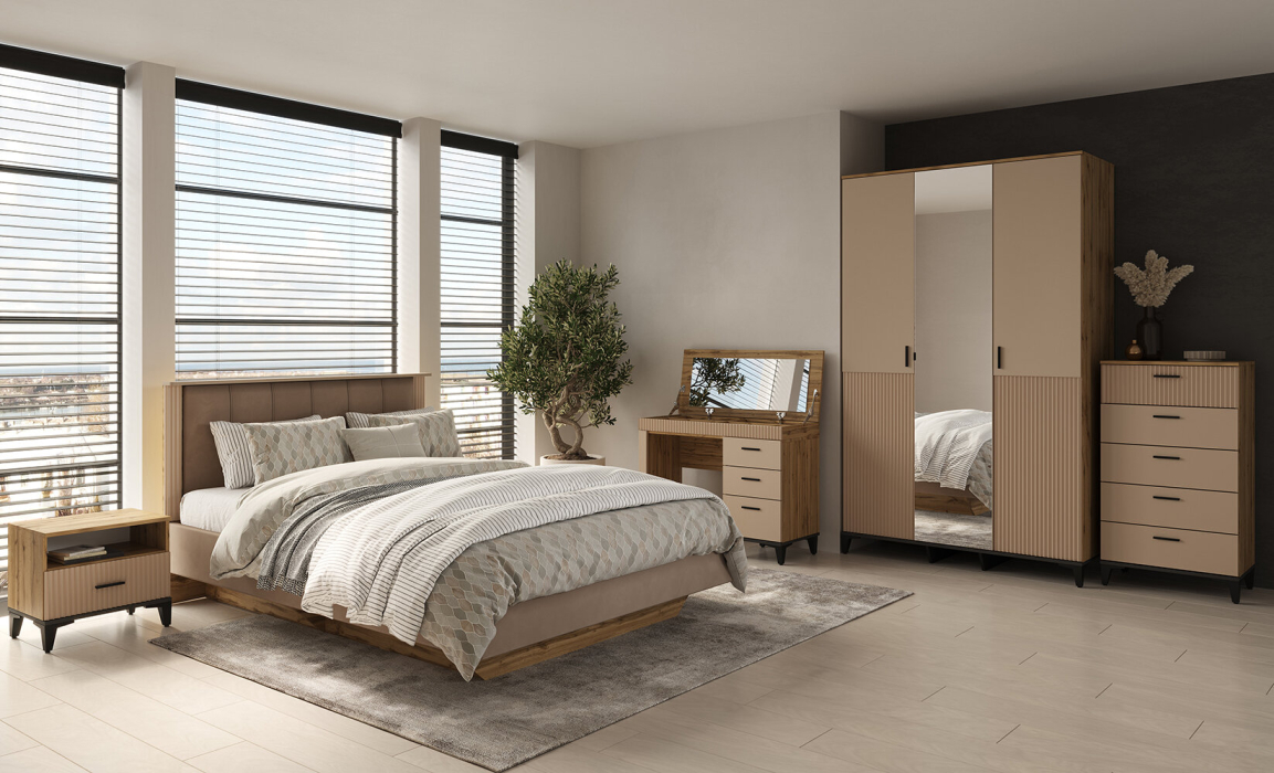 Мягкая кровать, Кровать 140х200 с подъемным механизмом Дюна