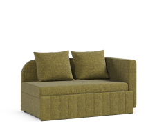 Диваны прямые кухонные, Кушетка Кларисс, рогожка