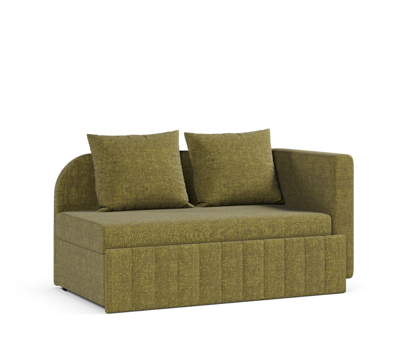 Диваны прямые кухонные, Кушетка Кларисс, рогожка