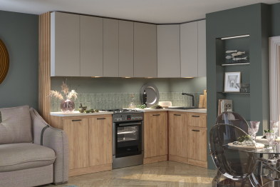 Кухня угловая Ревилья  03  2500/1400 без столешницы