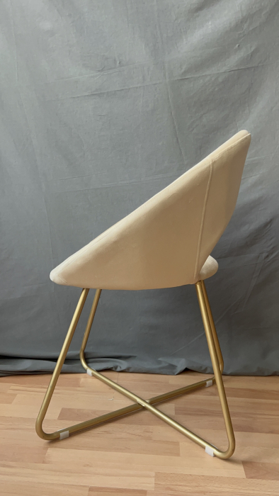 Стулья, Комплект стульев Refuge, золотой (Комплект 4 шт)