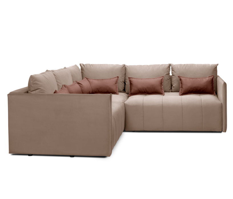 Диваны угловые в гостиную, Диван еврокнижка угловой Чилетти Лонг