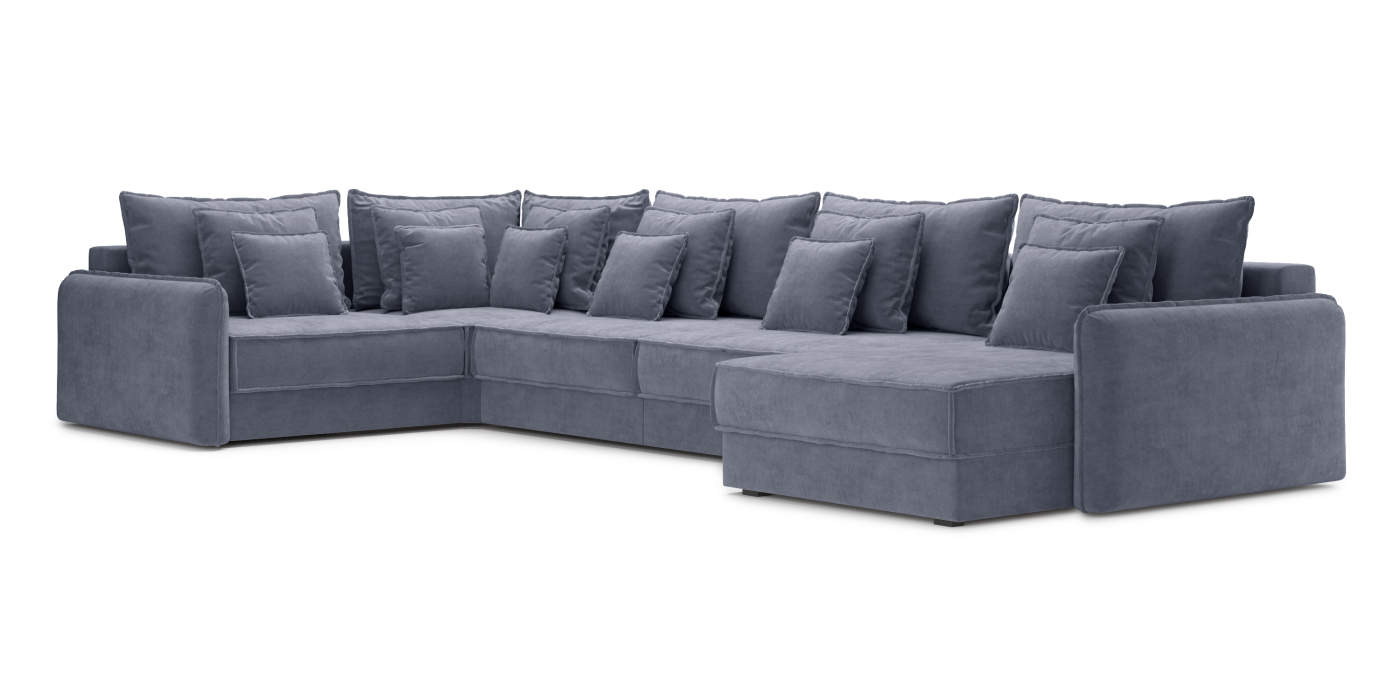 , Диван П-образный Кросби