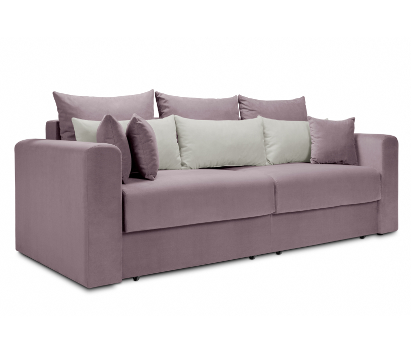 Диваны еврокнижки, Диван кровать прямой модульный Мэдисон 2-хсекционный велюр