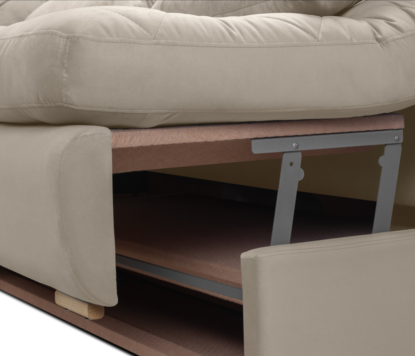 Диваны угловые в гостиную, Модульный угловой диван Борнео со спальным местом, велюр