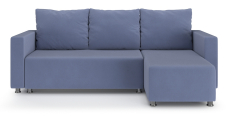 Диваны угловые в гостиную, Угловой диван Каир Lux 2 универсальный велюр
