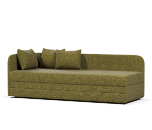 Диван прямой Ава 3 нераскладной,рогожка