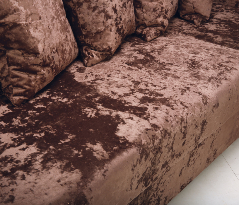 Диваны угловые в гостиную, Угловой диван Марго 1 правый, велюр